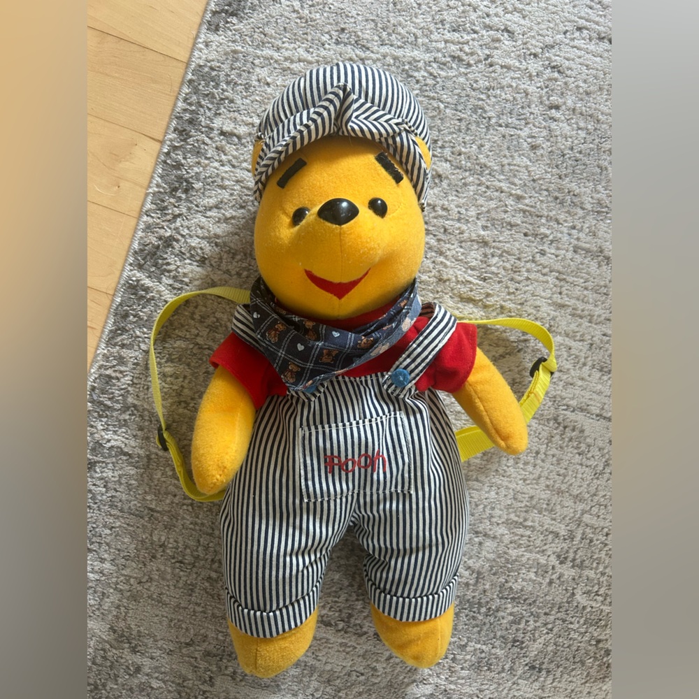Winnie the Pooh Plush Backpack